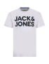 Jack & Jones Plus Majica 'NEON' modra / črna / bela - Pepit.si