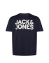 Jack & Jones Plus Majica nočno modra / bela - Pepit.si