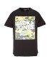 Jack & Jones Plus Majica 'PETE' črna / mešane barve - Pepit.si