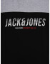 Jack & Jones Plus Majica siva / črna / bela - Pepit.si