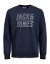 Jack & Jones Plus Majica 'Xilo' marine / mornarska / bela - Pepit.si