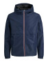 JACK & JONES Prehodna jakna 'ALLEN' mornarska / burgund / bela - Pepit.si