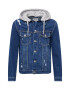 JACK & JONES Prehodna jakna 'ALVIN' moder denim / svetlo siva - Pepit.si