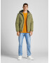 JACK & JONES Prehodna jakna 'Cody' mornarska / pastelno rumena / oliva - Pepit.si