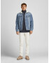 JACK & JONES Prehodna jakna moder denim / volneno bela - Pepit.si