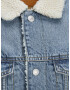 JACK & JONES Prehodna jakna moder denim / volneno bela - Pepit.si