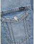 JACK & JONES Prehodna jakna moder denim / volneno bela - Pepit.si