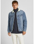 JACK & JONES Prehodna jakna moder denim / volneno bela - Pepit.si