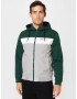 JACK & JONES Prehodna jakna 'Rush' temno siva / temno zelena / bela - Pepit.si