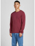 JACK & JONES Pulover 'LEO' burgund - Pepit.si