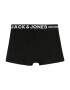 JACK & JONES Spodnjice 'SENSE' črna / bela - Pepit.si