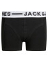 JACK & JONES Spodnjice siva / pegasto siva / črna / bela - Pepit.si