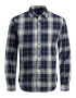 JACK & JONES Srajca 'Blaster' mornarska / bela - Pepit.si