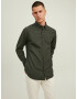 JACK & JONES Srajca 'BROOK GRINDLE' temno zelena - Pepit.si