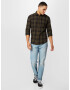 JACK & JONES Srajca 'CARL' mornarska / kaki - Pepit.si