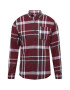 JACK & JONES Srajca jagoda / bela / temno zelena - Pepit.si