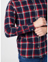 JACK & JONES Srajca 'LOGAN' mornarska / rdeča / bela - Pepit.si