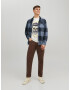 JACK & JONES Srajca 'Owen' mornarska / dimno modra / golobje modra - Pepit.si