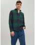 JACK & JONES Srajca 'Owen' pastelno zelena / temno zelena / bela - Pepit.si