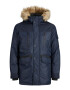 JACK & JONES Zimska jakna 'Globe' temno modra - Pepit.si