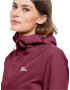 JACK WOLFSKIN Funkcionalna jakna burgund / bela - Pepit.si