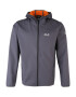 JACK WOLFSKIN Zunanja jakna 'NORTHERN POINT' temno siva / bela - Pepit.si