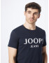 JOOP! Jeans Majica 'Alex' temno modra / bela - Pepit.si