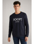 JOOP! Jeans Majica 'Alfred' temno modra / bela - Pepit.si