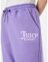 Juicy Couture Sport Športne hlače svetlo lila / bela - Pepit.si