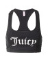 Juicy Couture Sport Športni nederček črna / bela - Pepit.si