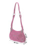 Juicy Couture Torba za čez ramo ciklama / srebrna - Pepit.si