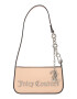 Juicy Couture Torba za čez ramo 'Jasmine' breskev / srebrna - Pepit.si