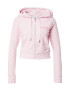 Juicy Couture White Label Jopa na zadrgo 'MADISON' roza / svetlo roza - Pepit.si