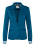 Kaffe Blazer 'Kinnie' petrol / bela - Pepit.si