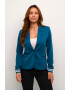 Kaffe Blazer 'Kinnie' petrol / bela - Pepit.si