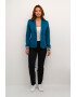 Kaffe Blazer 'Kinnie' petrol / bela - Pepit.si