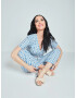 Katy Perry exclusive for ABOUT YOU Bluza 'Vianne' modra / bela - Pepit.si