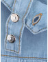 KNOT Obleka 'Jackie' moder denim - Pepit.si