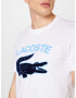 LACOSTE Majica pastelno modra / črna / bela - Pepit.si