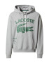 LACOSTE Majica pegasto siva / temno zelena - Pepit.si