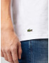 LACOSTE Majica temno zelena / bela - Pepit.si