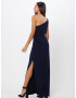 Lauren Ralph Lauren Večerna obleka 'BELINA-ONE SHOULDER-EVENING DRESS' mornarska - Pepit.si