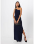 Lauren Ralph Lauren Večerna obleka 'BELINA-ONE SHOULDER-EVENING DRESS' mornarska - Pepit.si