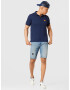 LEVI'S Kavbojke '405 STANDARD SHORT MED INDIGO - WORN IN' moder denim - Pepit.si