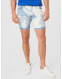 LEVI'S Kavbojke '501® '93 SHORTS LIGHT INDIGO - FLAT FINISH' svetlo modra / bela - Pepit.si