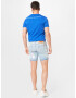 LEVI'S Kavbojke '501® '93 SHORTS LIGHT INDIGO - FLAT FINISH' svetlo modra / bela - Pepit.si