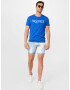 LEVI'S Kavbojke '501® '93 SHORTS LIGHT INDIGO - FLAT FINISH' svetlo modra / bela - Pepit.si