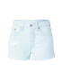 LEVI'S Kavbojke '501® ORIGINAL SHORT LIGHT INDIGO - WORN IN' svetlo modra - Pepit.si