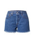 LEVI'S Kavbojke '501 Original Short' modra - Pepit.si