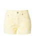 LEVI'S Kavbojke '501® HIGH RISE SHORT' pastelno rumena - Pepit.si